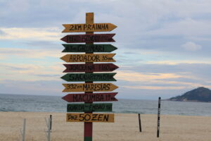 South America reflection